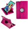 COOVY® 2.0 Etui pour Samsung Galaxy Tab S5e 10.5 SM-T720 SM-T725 Coque de Protection Rotation 360° Smart Housse Cover Case Stand Auto Réveil/Sommeil | Rose Vif