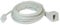 BT Telephone Extension Cable - White Coloured - BT Male Plug to Female Socket BT431A - 4 Core - Copper Wiring, Broadband Ready (20m)
