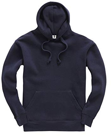 D&H CLOTHING UK Premium Adult Unisex Premium XS-6XL Pullover Heavy Blended Hooded Fleece Jumper Work Wear Sweatshirt Hoodies Top Plain BNW Unisex Royal