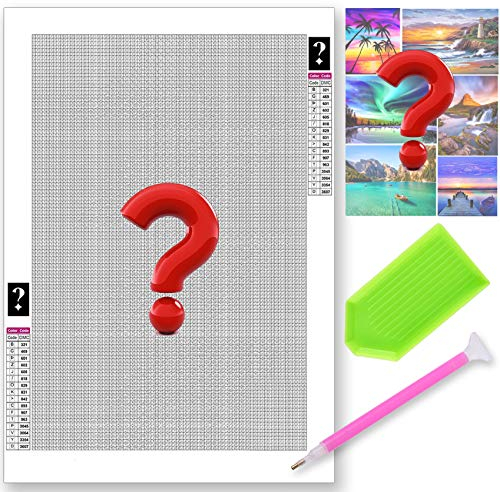 VAIIEYO Diamond Painting Landschaft, Diamant Painting Bilder Malerei Kits, Diamant Home Wand Decor Gemälde Kreuzstich Dekoration 30x40/35x35 cm