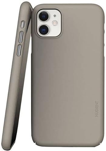 Nudient Thin Case for iPhone 11 Clay Beige navy blue