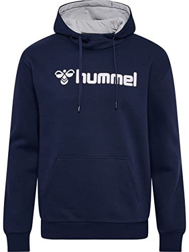 hummel Herren Hmlmover Cotton Hoodie Sweatshirt, Blau, XXL EU
