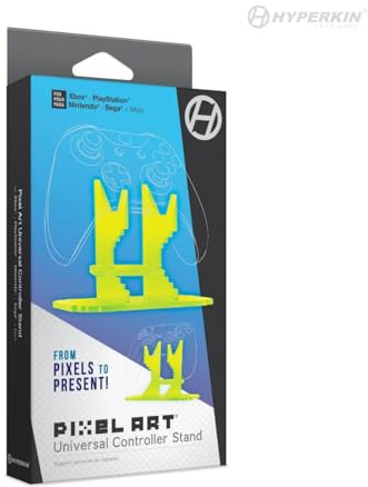 Hyperkin Pixel Art - Supporto universale per controller Xbox®/PlayStation®/Nintendo Switch®/altro (giallo)