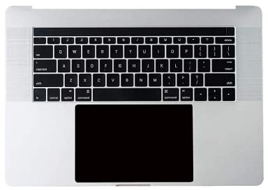 (2 Pcs) Ecomaholics Laptop Touchpad Trackpad Protector Cover for Acer Predator Helios 300 Gaming 15.6 inch Laptop,Black Matte Finish Anti-Scratch Waterproof Skin Film Decal