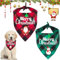 2 Stück Weihnachtshund Bandanas, Hundehalstuch, Schal Halstuch für Weihnachten Haustier Kostüm, Halstuch Hund, Dreieck Haustier Lätzchen für Haustier Weihnachten Kostüm Dekoration Zubehör (A)
