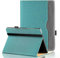 Elfofle Coque Universelle pour Tablette 10 Pouces, Étui de Protection en Cuir PU pour Tablette 10-11 (Vert) avec HotLight et Brillar