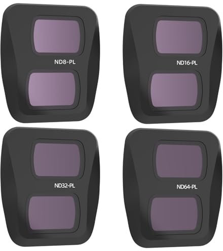 ND-Filter für DJI Air 3 Filter Set Objektiv Gimbal Protector Kamera ND8/16/32/64/1000 UV Wasserdicht Polar CPL Air3 Zubehör (Farbe: 4in1 NDPL)