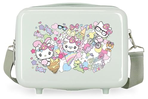 Hello Kitty Harajuko - Set adattabile, verde, 29 x 21 x 15 cm, rigido ABS 9,14 l, 0,8 kg, Verde, Taglia unica, Necessità adattabile