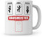 Sweetify Hausmeister Schlafpositionen Tasse Spruch Concierge Kaffeetasse Lustiges Hauswart Geschenk Hausverwalter