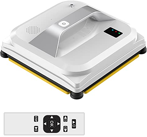 ShowyLive Robot Window Cleaner Window Cleaning Robot -Smart Glass Cleaning Robotic with App & Remote Control Suitable for Windows, Tiles, Bathrooms-Smart Window Washer Robot