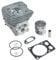 ISSICOO Zylinderkolben-Set für Husqvarna 345FR 545F 545FR 545FX 545FXT 545RX 545RXT Jonsered CC2245 FC2245 FC2245W Motorsense 577274901 577274902