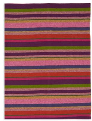 Gallo Scaldacollo multiuso unisex pile viola righe multicolor