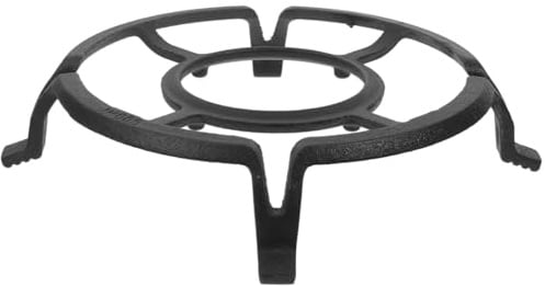 Housoutil Soporte De Estufa De Gas De Hierro Fundido Rejilla Antideslizante Estable Para Estufas De Gas Y Eléctricas Anillo De Wok Universal Fácil De Limpiar Para Cocina