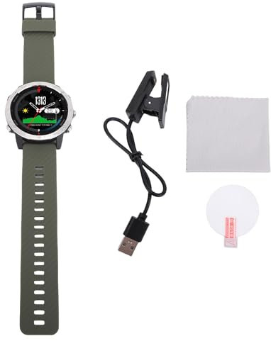 Keenso 1,3 -Zoll -Fitness -Tracker -Uhr, Smart Sports Watch mit Tiefensensor und Barometer, Zum Tauchen, Laufen, Anrufe und Texte Benachrichtigungen