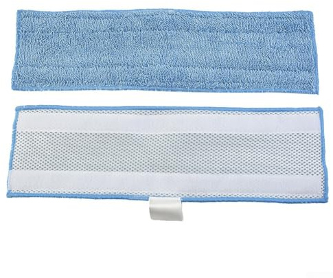 Washable Microfibre Mop Cloths Compatible with Polti Moppy Steam Cleaner Models PTEU0275 PTEU0281 PTEU0284 PTEU0285 PTEU0287 PTEU0288 PTEU0289 Reusable