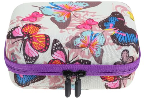 IMIKEYA Coffret Rangement Huiles Essentielles, Étui Portable en Toile Oxford 600d pour Flacons, Résistant à l'usure Chutes, pour Voyageurs