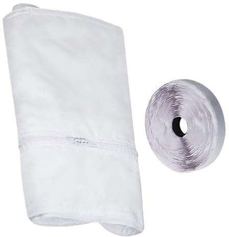 Kit de sellado de ventana de CA, película aislante para burlete de clima, sello de ventana de CA, para insonorización, reducción de ruido, prevención de corrientes de aire, preparación de invierno