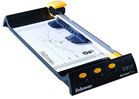 Fellowes Heim Rollenschneidemaschine Neutron A4 Plus schwarz/silber