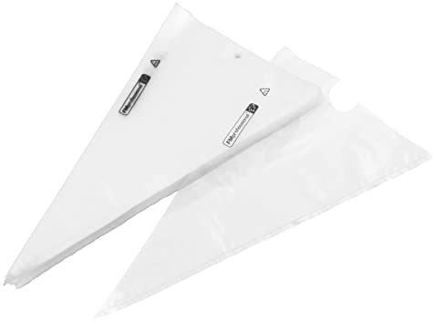 FMprofessional, PE, ca. 500x280 mm, 100 STK, mit Öse, transparent 30 Einwegspritzbeutel, Kunststoff, 50 x 28, Einheiten