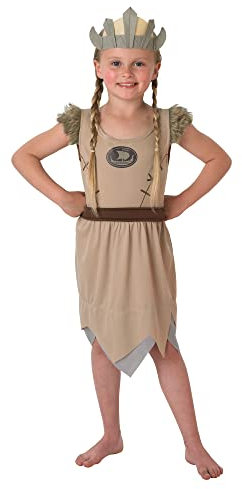 Rubies Official 888325S000 Small Childs Girls Viking Girl Costume