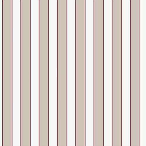 Galerie Smart Streifen Tapete – Rot, rot, Full roll (10M x 53 cm)