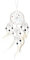 Dreamcatcher Traumfänger Dream Catcher Traum Gute Träume Kinder Deko Dreamcatchers Ca 45cm x 11cm Dreamcatcher Weiß Spiegel