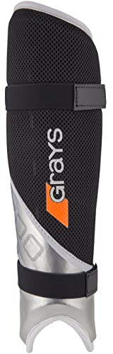 Grays G700 Pro Schienbeinschoner, Schwarz/Weiß, Größe XS