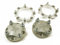 Spurverbreiterung Ersatzteil für/kompatibel mit Access SP 250 300 400 450 Spurplatten vorne + hinten
