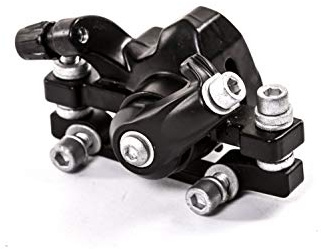 Bremssattel mit Belägen Adapter für Scheibenbremse mechanisch vorn 160mm oder hinten 140mm B-Ware