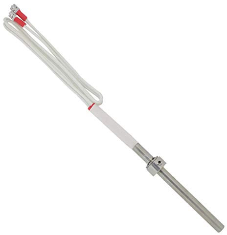 Zündwiderstand pelletofen mit Feststellschraub 220v 300w Durchmesser 9.5mm glühzünder pelletheizung 140 150 160 170 180 mm (Länge 180mm)