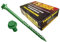 HexDrive from Twister Screws patented self drilling Hex Head Wood Screw ultra sharp, Low Driving Torque (50, 200mm, Green)