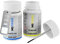 MG PRIME Autolack Lackstift Set für Opel EWP Jade Weiss/Arktis Weiss Basislack Klarlack je 50ml