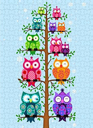 Puzzle 500 Teile Farbe Eule Indoor-Puzzle