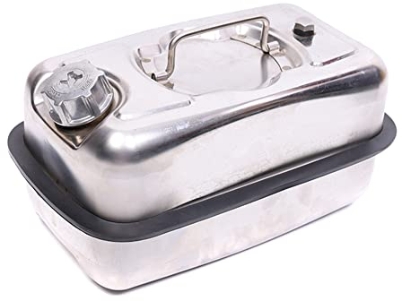 Bidon D'essence en Métal, Asudaro 3L 5L Bidon De Carburant Bidon en Métal Bidon De Réserve Bidon D'essence étanche avec Poignée pour Eau Essence Huile Eau Alcool