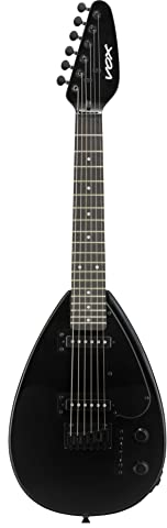 VOX E-Gitarre, mini, Mark III, Teardrop, 2 Singlecoils, Solid Black
