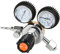 CJHZQYY Druckminderer Druckregler CO2, CO2 Druckminderer Dual Manometer W21.8 R134A A/C Druckregler Bier Zapfanlage Für Bierbrauen, Bierzapfanlage