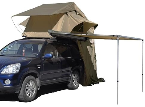Prime Tech Fahrzeug-Markise 200x200x210 cm, blau