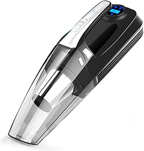 Gonfleur de pneu de voiture numérique aspirateur de voiture multifonction + pompe de gonflage avec affichage numérique voiture portable double usage voiture compresseur d'air gonflable automatiqu
