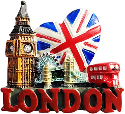 London England Magnet Kühlschrank Kühlschrank Magnet Dekoration Aufkleber Souvenir Harz Handwerk Küche Whiteboard