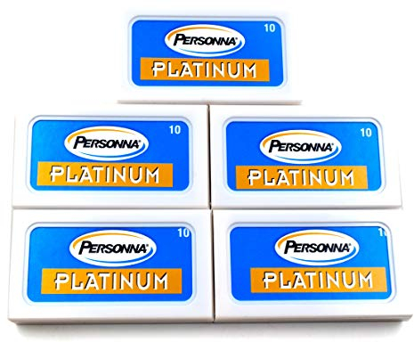 50 Personna Platinum Rasierklingen