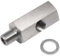 JNNJ Adattatore Sensore Pressione Olio, Adattatore a T Raccordo Adattatore di Alimentazione Olio, 1/8 in NPT Femmina M10 Tee Adattatore Turbo, per Adattatore NPT-, Indicatore di Linea