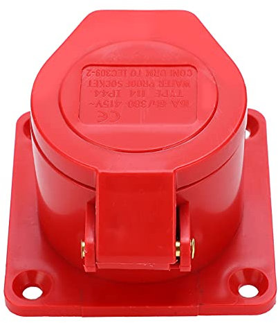 Restokki 16A 4Pin Enchufe industrial trifásico IP44 Instalación oculta a prueba de explosiones a prueba de agua 380-415V 3P+E