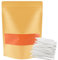 ALLAVA Kerzensand mit Docht, Kerzensand 1 KG mit 50 Docht 5cm, Perlenkerzen mit 50 Kerzendocht ohne Basis, Kerzen Sand, Pearled Candle, Wachsgranulat für Wachskerze Selber Machen (1KG, Orange)
