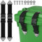 Garbage Trash Can Locks for Animals (Black Buckle - 2 Pack)