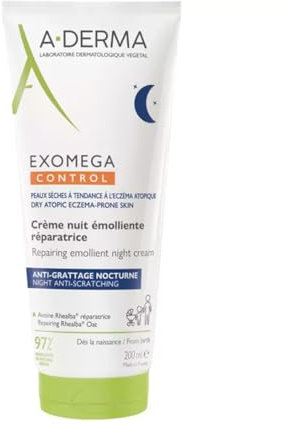 A-Derma Exomega Control Emollient Night Cream - 200ml