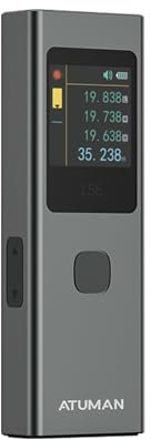 Lasers messen Geräte, 3-in-1-Infrarot-Entfernungsmesser mit TFT-Farbbildschirm tragbarer digitaler Lasers-Distanzmeter m/in/ft-Einheit Schaltanlage für Gebäudeindustrien