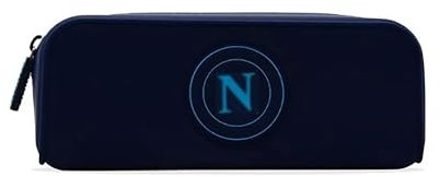 GREEN TRADE Astuccio Forza Napoli – Portapenne in Morbido Silicone con Chiusura Zip - Idea Regalo