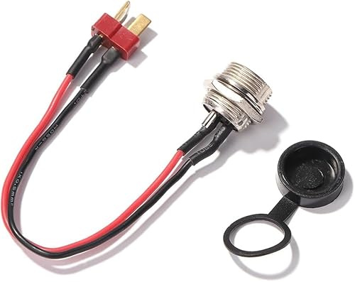 Nlinlin 10 Inch Electric Scooter Part Port Power Charging Cable Plug for Replacement Accessories Battery Chargers Components