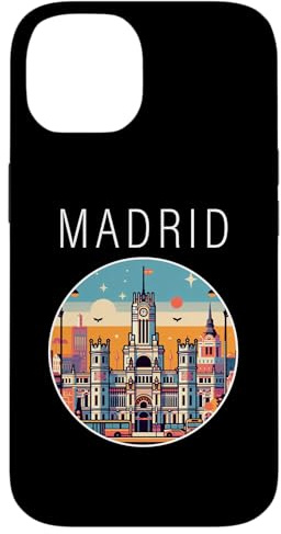 Madrid Spain scenery Art Deco Case for iPhone 14
