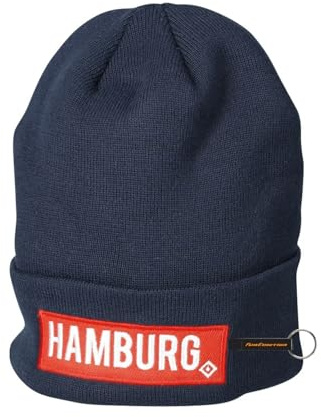 Hamburger SV HSV Mütze Wintermütze Einheitsgröße Beanie 100% Polyacryl HSV Fanartikel + FanEmotion Flaschenöffner